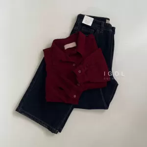 شومیز سیلک چری